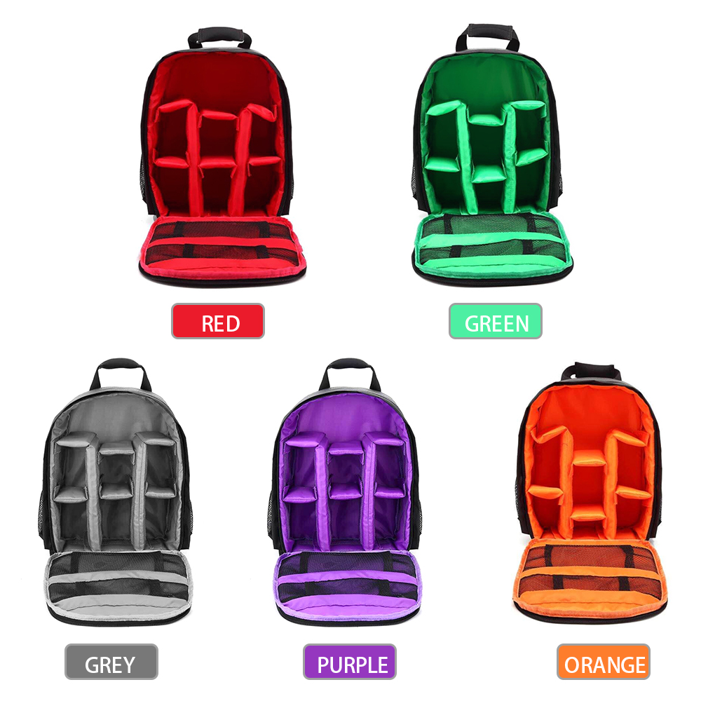 Outdoor Small DSLR Digital Camera Video Backpack Water-resistant Multi-functional Breathable Camera Bags - image 3 of 7