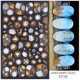 thumbnail image 1 of Pegatina holográfica de copos de nieve plateados para uñas, decoración de uñas 3D deslizante, alce metálico, árbol de Santa Claus, Navidad, Año Nuevo, Invierno, 1 of 4