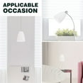 thumbnail image 4 of AURARMLET decorative lampshade White Plastic Light Diffusion Round Opening 1Pcs, 4 of 8