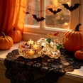 thumbnail image 6 of Steadline Glass Storage Jar,Pumpkin Shaped Crystal Container With Decorative Finish,Multi Purpose Vessel,Hold Candy And Small Trinkets On Dining Tables And Shelves, 6 of 7