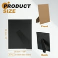 thumbnail image 2 of Uxcell Easel Back, Picture Frame Back Stand Replacement Frame Board for 10" DIY Photo Board Art 4 Pcs & Black, 2 of 7