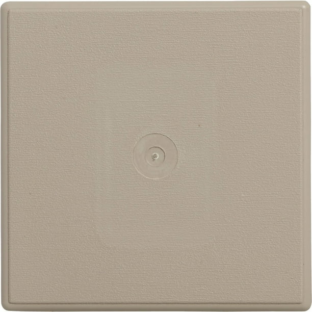 Ply Gem 63/4" x 63/4" Clay Vinyl Mounting Blocks EZBLK040 PC Pack of