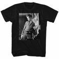thumbnail image 1 of James Dean Cool Lean Black Adult T-Shirt 6Xl, 1 of 2