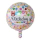thumbnail image 5 of 5/10 piezas de globos de helio de papel de aluminio de 18 pulgadas con texto "Feliz cumpleaños", decoración de cumpleaños, decoración de fiestas navideñas, globos, juguetes para niños, 5 of 5
