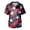 Blue(American Flag Stars Striped), variant on 4th of July Mens Scrubs Tops Big and Tall V Neck Short Sleeve Casual America 250 Flag Uniforms American Flag Stars Striped Scrub Tops Medical Stretch Nursing Tops With Pockets Wine 5XL