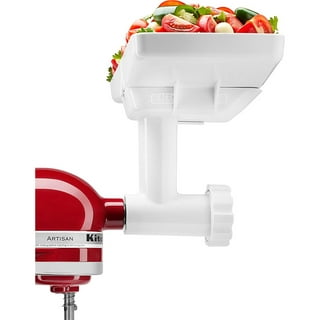  Fruit & Vegetable Strainer Attachment Set for Kitchenaid Stand  Mixer, Includes Food Grinder Attachment with Sausage Stuffer Tubes and  Juicer Auger, Meat Grinder Attachment for Kitchenaid by InnoMoon: Home &  Kitchen