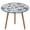 style-1, variant on Floral Colorful Flower Round Fitted Tablecloth with Elastic Edge Round Outdoor Tablecloth Washable Round Table Cover Reusable Tablecloths for Kitchen Picnic Party Fits 40 - 54" Diameter Round Tables