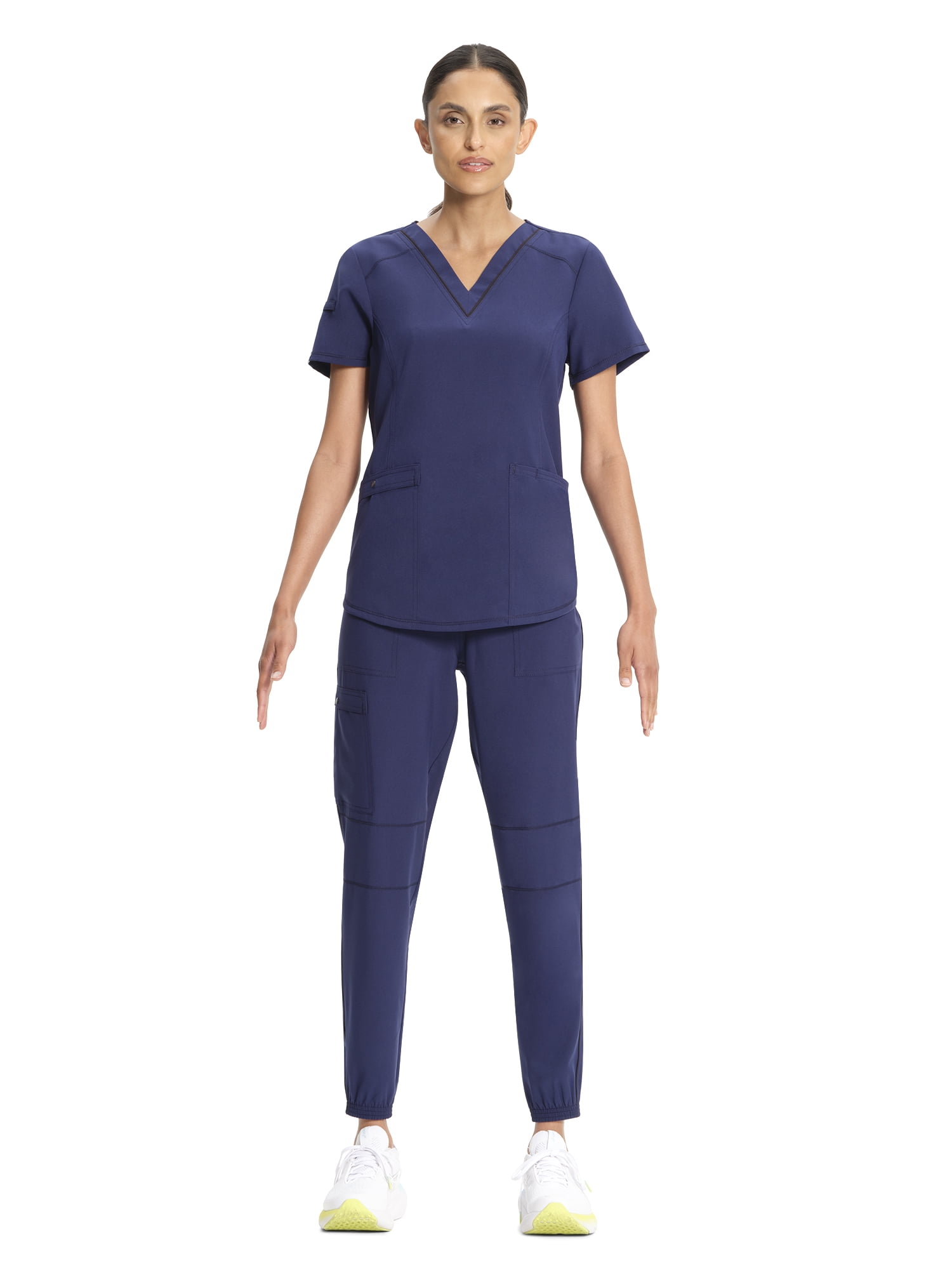Scrubstar Women's Ethical Fabric Stretch V-Neck Top, Sizes XS-3XL