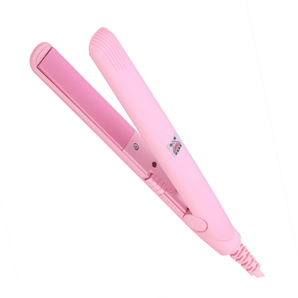 4Colors 2 in 1 Mini Hair Straightener Ceramic Tourmaline Plate Beauty