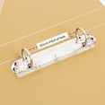 thumbnail image 3 of 2 Display Document Folder Binder Hole Book Storage File Ring Clip Loose-leaf Color, 3 of 7