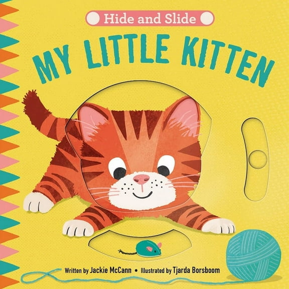 Hide & Slide: My Little Kitten, (Board Book)