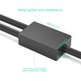 Male/Female 3Pin to 2RCA Y Splitter Patches Cable Unbalanced 3Pin ...