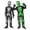 #01-Black, variant on Kids Skeleton Jumpsuit Glow In The Dark Skeletons Halloween Skeleton Bodysuit For Boys And Girls Cosplay