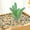 MM008 10cm, variant on AOQIANLAN Mini Artificial Succulent Flocked Simulation Plant Fake Cactus Lotus Landscape Decorative Ornaments Home Garden Decor MM008 10cm