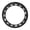 Black, variant on Rear Wheel Nuts set Black For Ducati 1098/1098R/1098S/1198/1198R/1198S 2007-2011