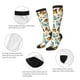 thumbnail image 3 of Fotbe Butterflies Calcetas Divertidas Estampadas para Hombre y Mujer, Calcetas de Algodón hasta la Rodilla para Caminar, Correr, Enfermería y Embarazo, 3 of 6