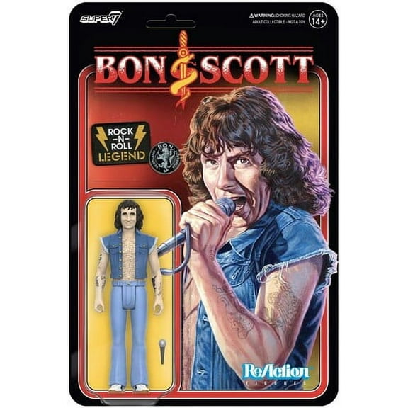 Super7 - Bon Scott - Reaction - Bon Scott, Super7, Gifts