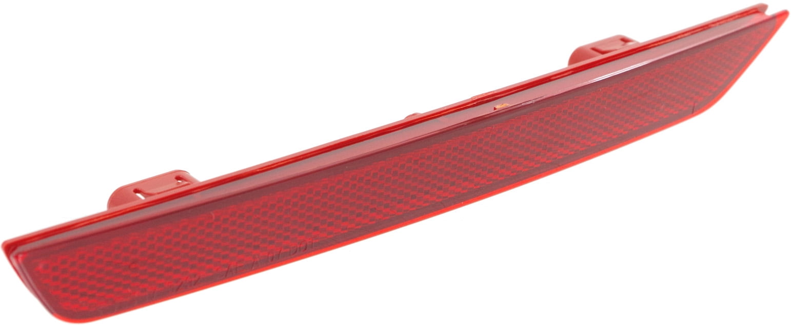 Bumper Reflector Compatible With 2011-2017 Honda Odyssey Rear, Left Driver