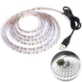 thumbnail image 1 of Tira de luces LED para decoración del hogar, cinta de iluminación de fondo de TV, lámpara de 1- 5m, CC, 5V, USB, Blanco cálido, 2835, 1 of 4