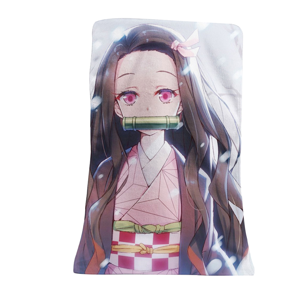 LEUCHTEND Demon Slayer Kimetsu No Yaiba Bath Towel Set Kamado Tanjiro