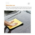 thumbnail image 4 of Injueey Toalla de de coches paño de limpieza de secado absorbente de agua trapo de vidrio sin pelusa paño de baño paño de limpieza Suministros de limpieza para el hogar Amarillo 30x40cm Injueey HA070915-02, 4 of 6