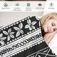 thumbnail image 3 of ARISTURING  Mud Cloth Blanket - African Style - African Cultural Gift  Throw Woven from Cotton, 3 of 6