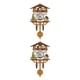 thumbnail image 4 of Bearachild Reloj Pájaro Adorno colgante de madera Montado en la pared Columpio automático Relojes de pared Decoración para el hogar para sala CM004 2Conjunto, 4 of 6