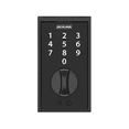 thumbnail image 1 of Schlage Century Matte Black Touch Electronic Deadbolt Door Lock Rated AAA, 1 of 1