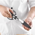 thumbnail image 5 of 2 pack Kitchen Shears Multi Purpose Strong Stainless Steel Kitchen Utility Scissors with Cover Poulry,Fish, Meat, Vegetables Herbs, Bones, Dishwasher Safe (Black), 5 of 5