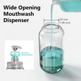 thumbnail image 6 of Luvan 25oz Mouthwash Dispenser with Cup Holder,Refillable Plastic Mouth Wash Pump Soap for Bathroom, 6 of 6