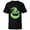 Black, variant on Disney The Nightmare Before Christmas Oogie Boogie Big Face - Short Sleeve T-Shirt for Kids - Customized-White