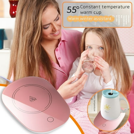 

Small Room Space Heater with Timer Space Savers Small Heater for Bathroom House Heater with Regulator Fireplace Replacement Beverage Warmer Portable Winter Insulation Pad Heating Constant Temperature