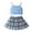 A-Blue201, variant on JAJAHO Toddler Baby Girl Clothes 2 Piece Skirt Sets Summer Outfits Spaghetti Strap Cropped Tank Tops And Pleated Skirts Fashion Clothing 0-4T Soft Outfit