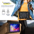 thumbnail image 6 of FJLBDE Case for Xiaomi Redmi Pad 2 2025 11 inch with 360 Kickstand, Shoulder Strap Carrying Protective Cover, Black, 6 of 6