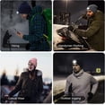 thumbnail image 3 of Gorro de punto con luz LED, gorro de punto con manos libres y 4 faros LED, gorro de punto de invierno con luz nocturna, 3 of 3