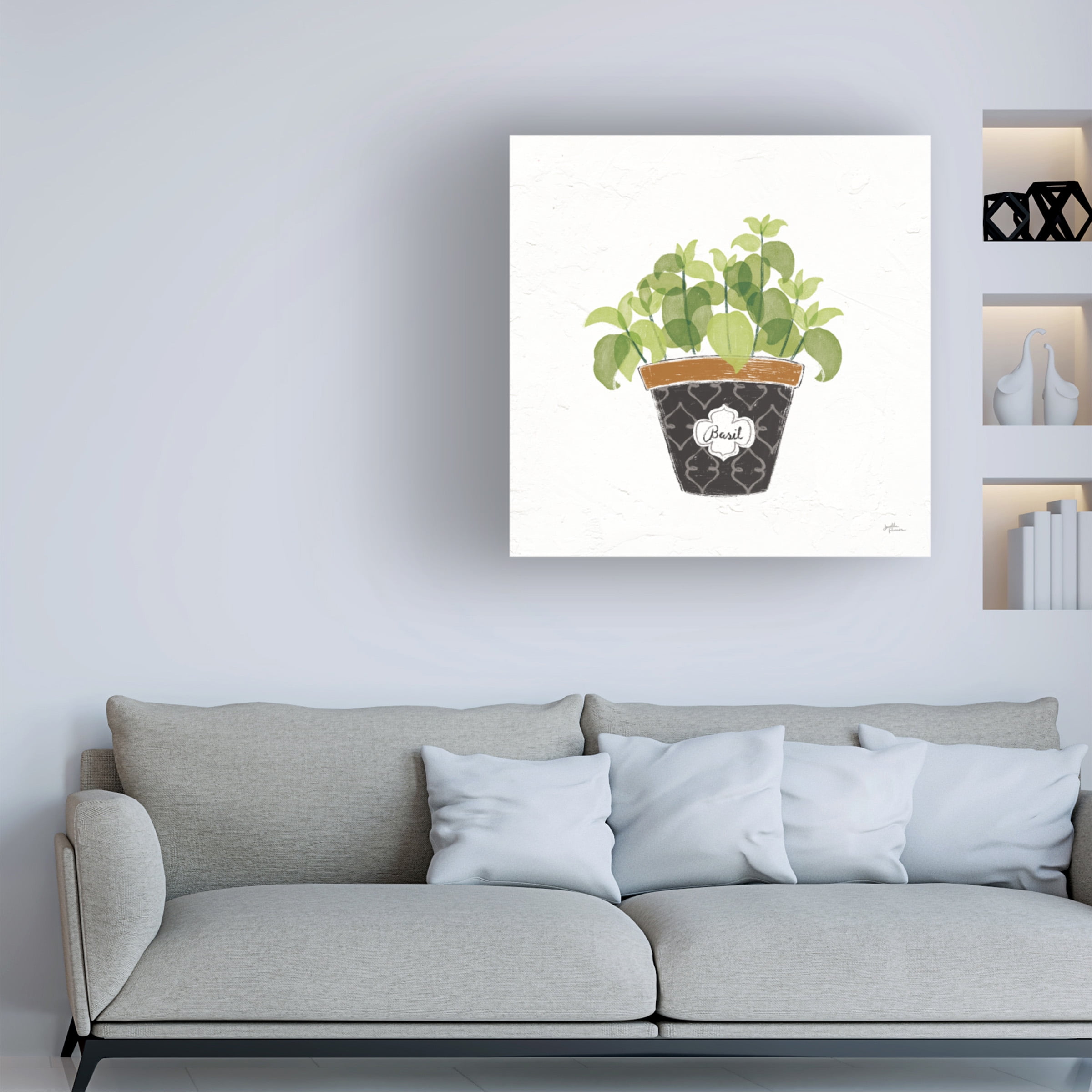 Janelle Penner 'Fine Herbs VIII' Canvas Art