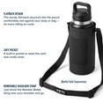 thumbnail image 3 of Botella Sling YETI Large para botellas Rambler de 770 y 1065 ml, color negro, 3 of 7