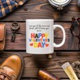 thumbnail image 1 of Colorful Valentine's Day Mug, Love You to the Moon & Back, Cute Gift for Him/Her, Humor Mug, Romantic Coffee Cup, Fun Kitchenware, 1 of 6