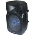 QFX PBX811SM Speaker for PA system wireless Bluetooth 9 Watt 2way black