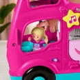 thumbnail image 2 of Fisher-Price Little People Barbie Little Dreamcamper RV Playset with Music Lights & 2 Figures, Multilanguage Version, 2 of 6
