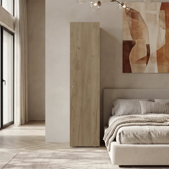 Violet Wardrobe with One Door, Modern and Storage Solution