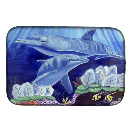 

Dolphin Under the Sea Dish Drying Mat
