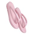 thumbnail image 4 of Chanclas de punta abierta para mujer, playa, piscina, fiesta, zapatillas casuales, sandalias planas de PVC antideslizantes 1 par Scienceny AP1245-03, 4 of 7