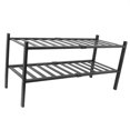 thumbnail image 3 of Free Standing Shoe Racks Multifunctional Waterproof Easy Installation Stackable Bamboo Shoe Rack Extra Space Black  For Living Room For Entrance ANGGREK Otros, 3 of 7