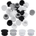 thumbnail image 3 of 24PCS 4 Colors Silicone Stoppers for Salt and Pepper Shakers 12mm Salt Plug Stopper Replacement Bottle Caps Reusable Round End Cap Corks for Bottles Pots Home Kitchen Storage, 3 of 9