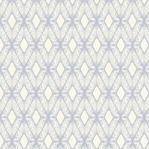 SimurgWallArts - Peel and Stick Vinyl Wallpaper, Soft Tone Diamond Pattern Kitchen Wall Mural -  19x118 in, 15.57 Sq. ft.