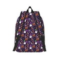 thumbnail image 3 of Balery Halloween Sweet Candy Vintage Canvas Backpack for Men and Women - Large Capacity, Durable Travel Laptop Bag for School, Work, Hiking, and Outdoor Activities, 3 of 7