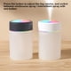 thumbnail image 4 of Matsuzay Humidificador de aire Mini Mute USB Pulverizador de aceite esencial Lámpara LED Ligero Portátil Aroma Liquid Mist Maker para Humidificadores Blanco, 4 of 6