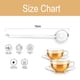 thumbnail image 2 of Juego de 4 cucharaditas de vidrio – Agitadores de té o expreso de vidrio – Vidrio de borosilicato resistente al calor – Apto para lavavajillas, 2 of 5