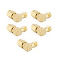 thumbnail image 4 of Connector 5PCS SMA Male To SMA Female Right Angle 50 OHM Connector For DAB Antenna Adapter, 4 of 7